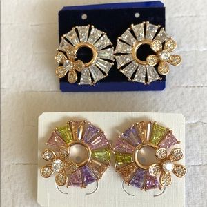 Gold filled stud earrings